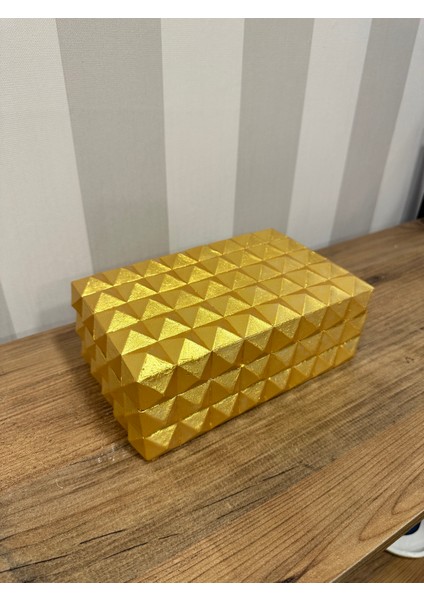 Iki Cadı Tasarım, Altın Varak Dekoratif Kutu - Konsept Obje fırsatları