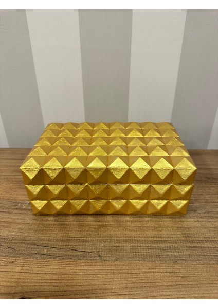 Iki Cadı Tasarım, Altın Varak Dekoratif Kutu - Konsept Obje indirimleri