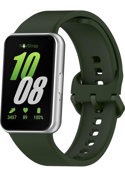 Samsung Galaxy Fit 3 ile Uyumlu Kordon Kayış Yumuşak Silikon Klasik Kordon