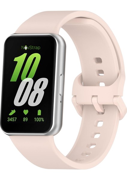 Samsung Galaxy Fit 3 ile Uyumlu Kordon Kayış Yumuşak Silikon Klasik Kordon