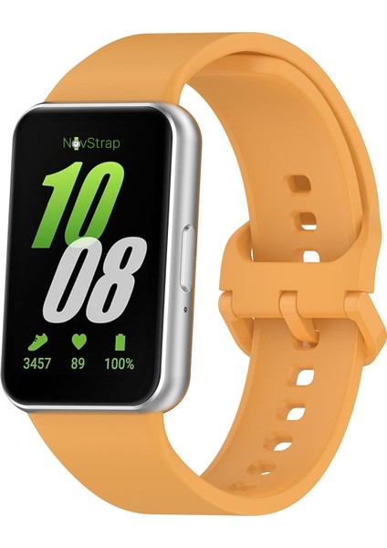 Samsung Galaxy Fit 3 ile Uyumlu Kordon Kayış Yumuşak Silikon Klasik Kordon