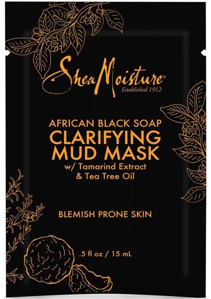 Afrika Siyah Sabunu Çamur Maskesi 14GR