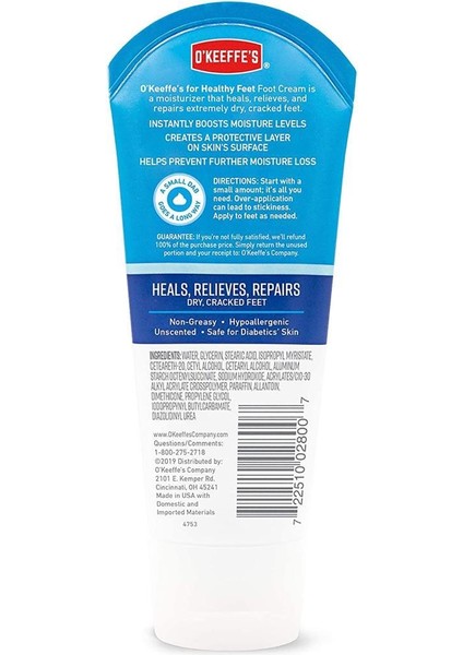 Healthy Feet Ayak Bakım Kremi 85GR