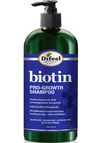 Biotin İnce ve Yavaş Uzayan Saçlara Özel Şampuan 1LT