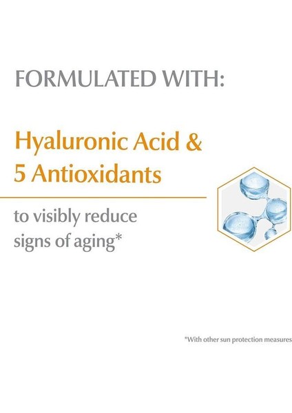 Age Defense + Hyaluronic Acid Spf50 Yüz Için Güneş Koruyucu Losyon 75ml