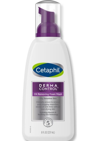 Cetaphil Dermacontrol Yağ Temizleyici Yüz Yıkama Köpüğü 237ML