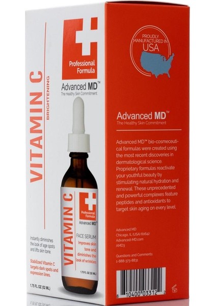 Advanced Md Vitamin C Yüz Serumu 52ML