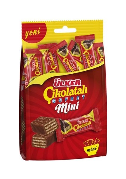 Çikolatalı Gofret Mini 82 Gr. (4'lü)