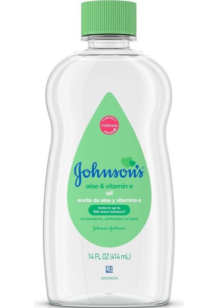 Johnsons Aloe & Vitamin E Bebek Yağı 414ML