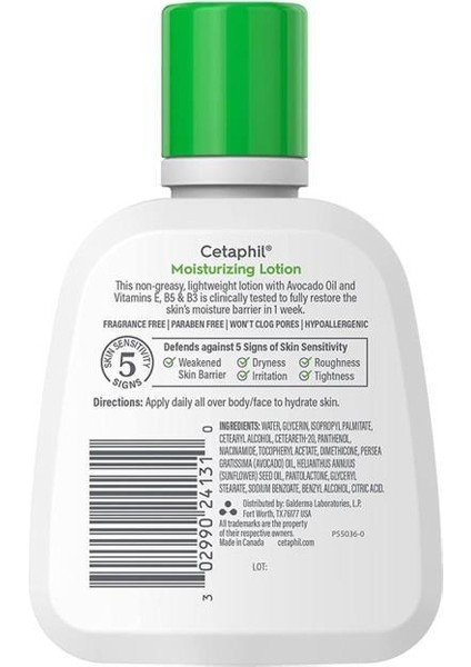 Cetaphil Yüz ve Vücut Için Nemlendirici Losyon 118ML