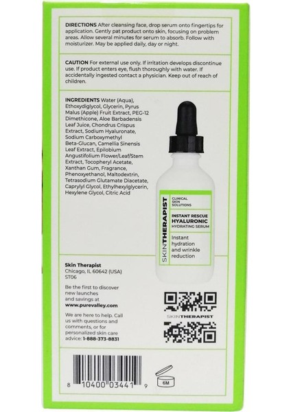 Hyaluronic Nemlendirici Serum 52ML modelleri