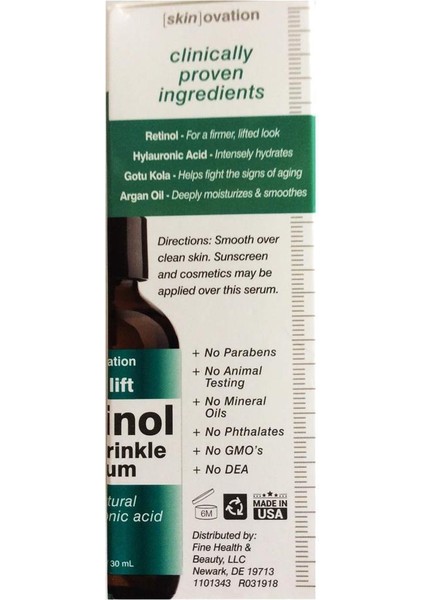 Retinol Anti-Wrinkle Serum 30 ml modelleri
