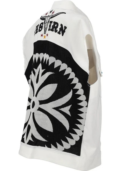 Beyaz Kadın Yelek GLKD05107 modelleri