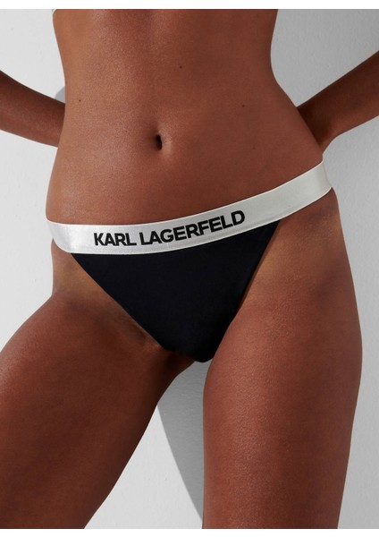 Siyah Kadın Bikini Alt 240W2219