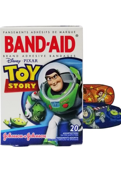 Band Aid Toy Story Yara Bandı 20 Adet Karışık Ölçü