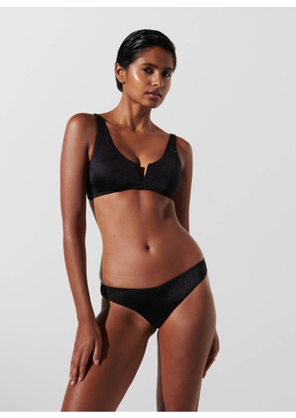 Siyah Kadın Bikini Alt 240W2210