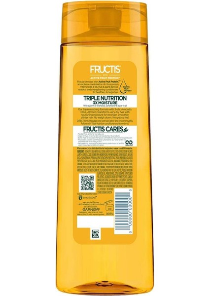 Fructis Triple Nutrition Besleyici Şampuan 370ML