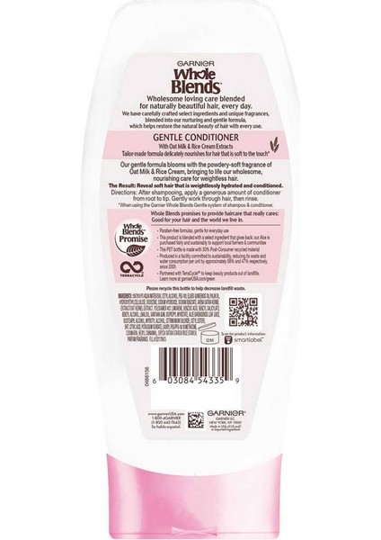 Whole Blends Yulaf Sütü Özlü Nazik Saç Kremi 370ML
