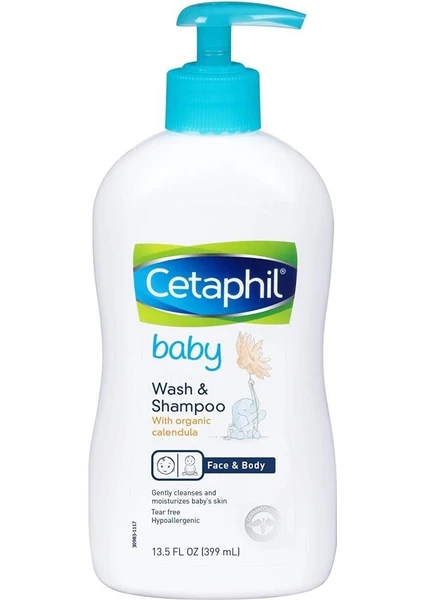 Cetaphil Bebek Yıkama Şampuanı 399ML