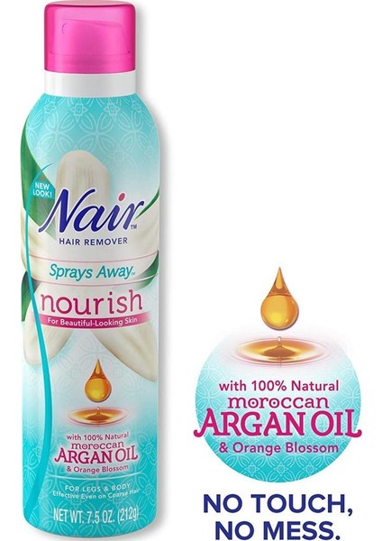 Nourish Argan Yağlı Tüy Dökücü Sprey 212GR