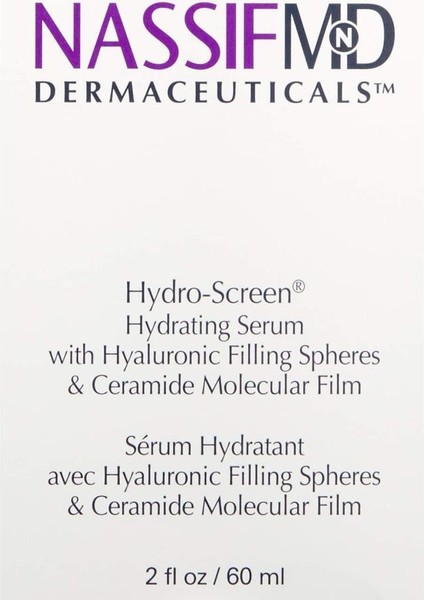 Hydro-Screen Nemlendirici Yüz Serumu 60ML