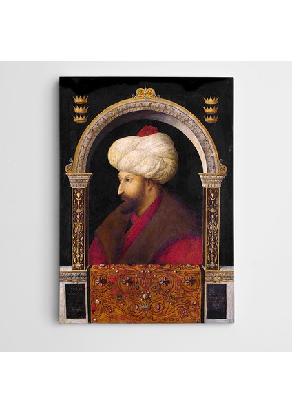 Fatih Sultan Mehmet Kanvas Tablo