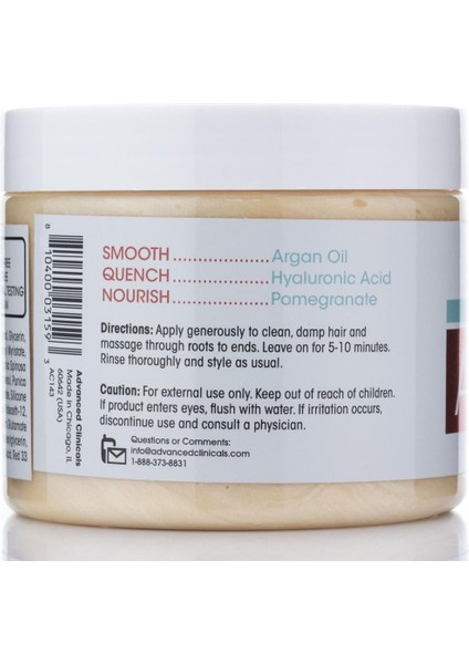 Argan Oil Kabarma Önleyici Onarıcı Saç Maskesi 340GR modelleri