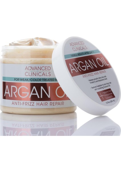 Argan Oil Kabarma Önleyici Onarıcı Saç Maskesi 340GR fırsatları