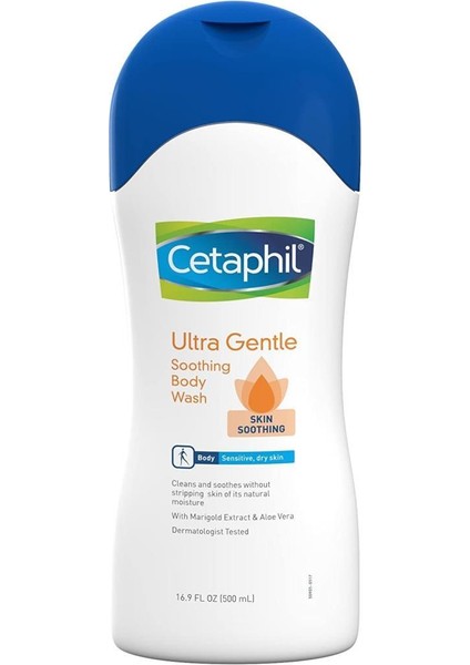 Cetaphil Ultra Nazik Yatıştırıcı Vücut Şampuanı 500ML