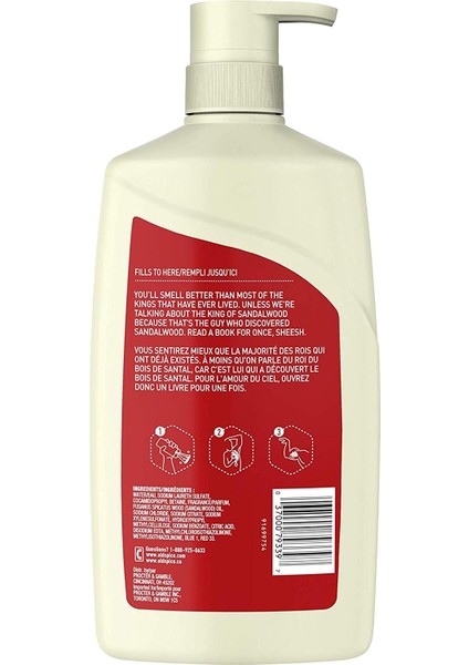 Old Spice F/C Timber Vücut Şampuanı 739ML