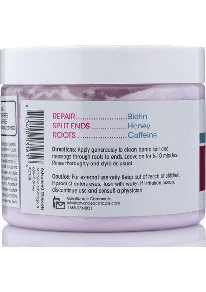 Biotin Kırılma Önleyici Saç Onarıcı Maske 340GR