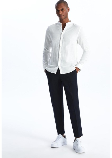 Lcwaıkıkı Classic Slim Fit Uzun Kollu Erkek Gömlek modelleri