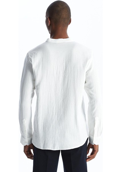Lcwaıkıkı Classic Slim Fit Uzun Kollu Erkek Gömlek indirimleri