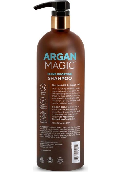 Argan Magic Parlaklık Şampuanı 946 ml