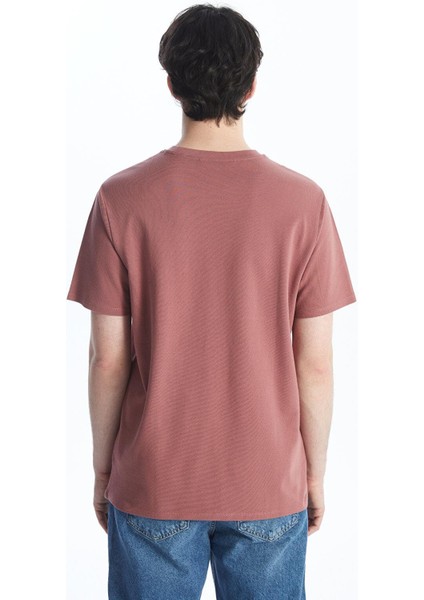 Lcw Casual Bisiklet Yaka Kısa Kollu Baskılı Erkek Tişört indirimleri