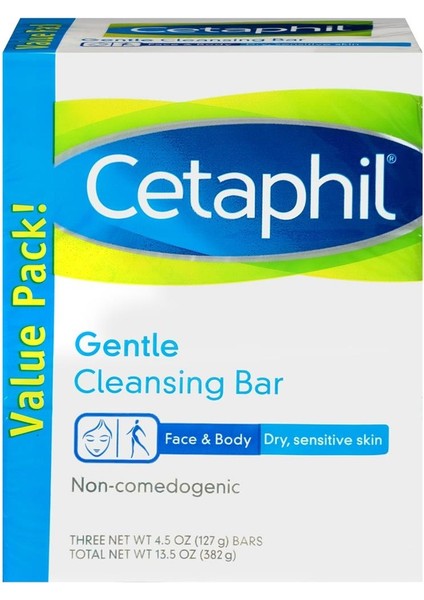 Cetaphil Nazik Temizleyici Sabun 3x127GR