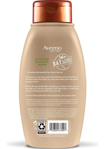 Oat Milk Blend Şampuan 354ML