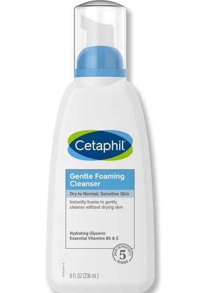 Cetaphil Nazik Temizleme Köpüğü 236ml