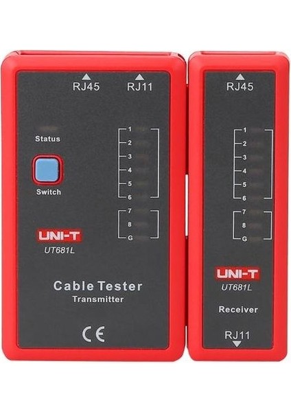 Ut 681L Network Ağ Kablo Test Cihazı Global Bant Ölçüm Aleti