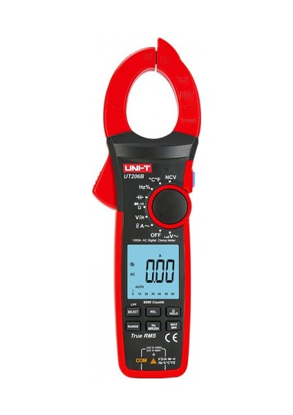 Ut 206B 1000A Dijital Pens Ampermetre Akıllı Profesyonel Dijital Multimetre Ölçü Aleti