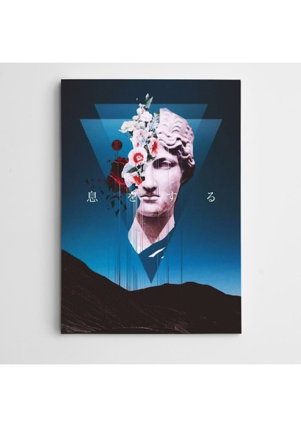 Roma Heykel Modern Sanat Kanvas Tablo