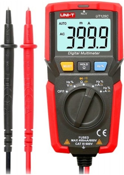 Ut 125C Cep Tipi Dijital Ölçü Aleti Multimetre