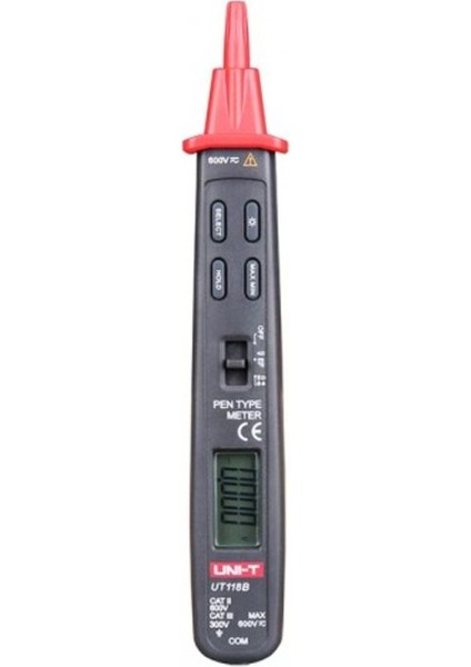 Uni-T Ut 118 B Kalem Tipi Dijital Multimetre Volt Ohm Test Cihazı El Tipi Multimetro Ampermetre