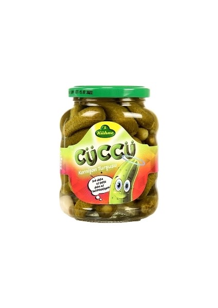Turşu Kornişon Cüccü 340 Gr. (12'li)