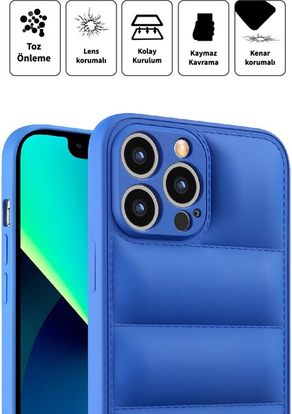 iPhone 13 Pro Max Dapper Seri Kamera Korumalı Airbag Kapak