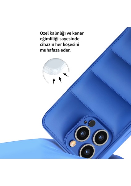 iPhone 13 Pro Max Dapper Seri Kamera Korumalı Airbag Kapak