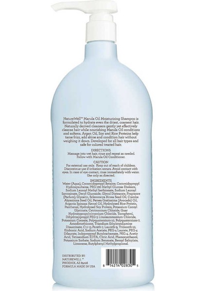 Nemlendirici Marula Yağı Şampuanı 1064ML fiyatları