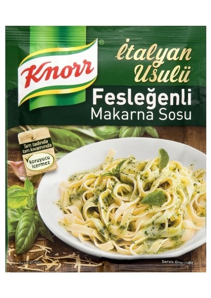 Fesleğenli Makarna Sosu 50 Gr. (12'li)