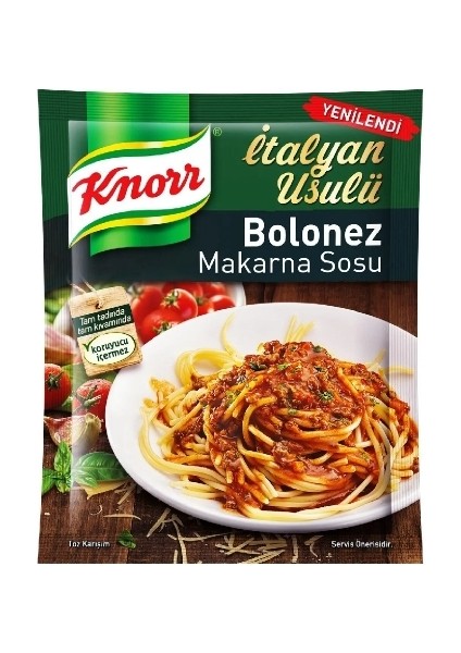 Makarna Sos Bolonez 45 Gr. (12'li)