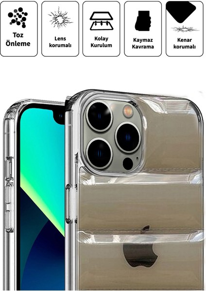 iPhone 13 Pro Max Dapper Seri Kamera Korumalı Airbag Kapak fiyatları